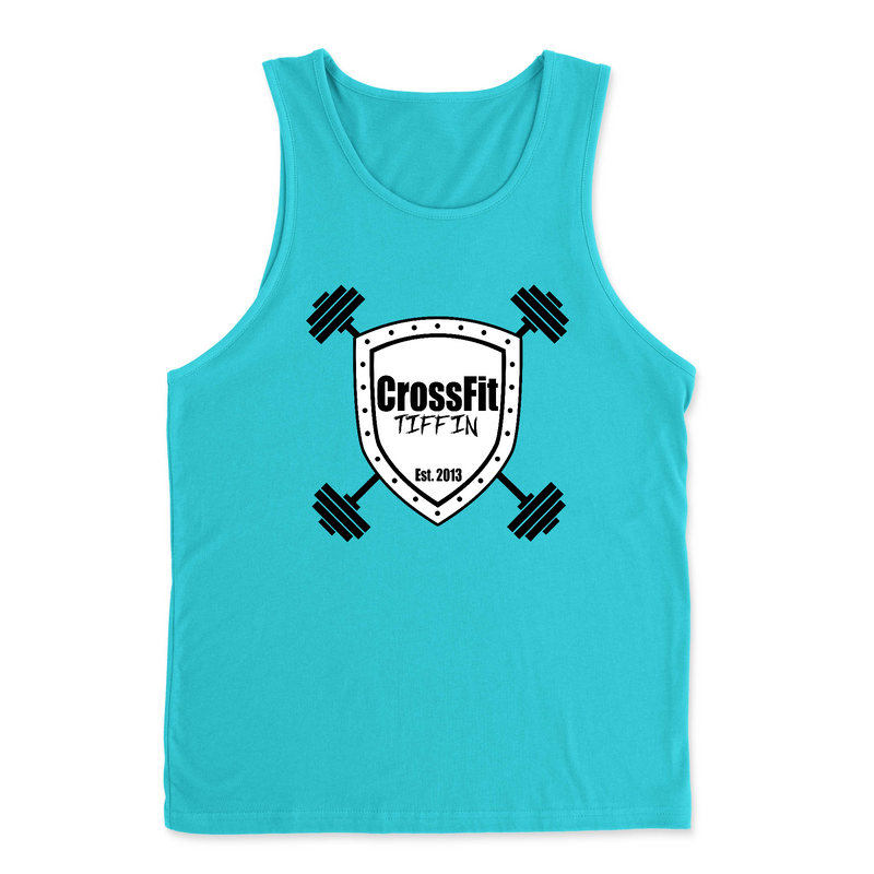 Mens 2X-Large TAHITI_BLUE Tank Top