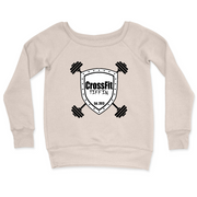 Womens 2X-Large BONE CrewNeck