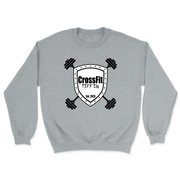 Mens 2X-Large GREY_HEATHER Midweight Sweatshirt