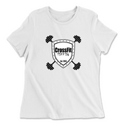 Womens 2X-Large WHITE Relaxed Jersey T-Shirt