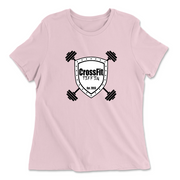 Womens 2X-Large PINK Relaxed Jersey T-Shirt