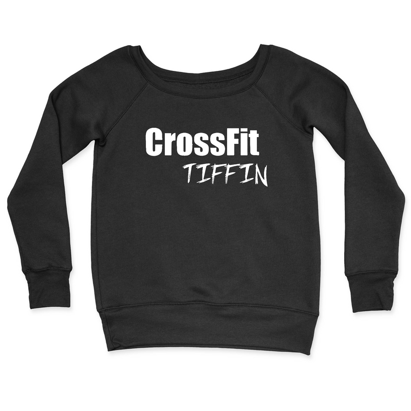 Womens 2X-Large BLACK CrewNeck