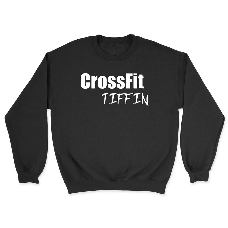 Mens 2X-Large BLACK Midweight Sweatshirt