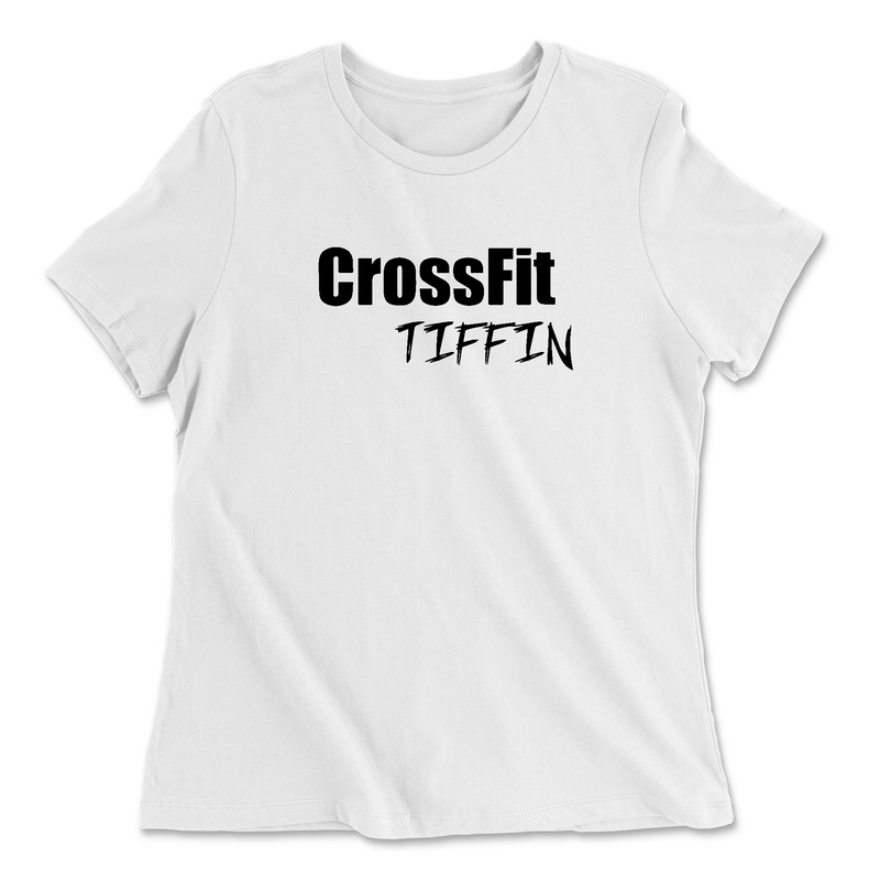 Womens 2X-Large WHITE Relaxed Jersey T-Shirt