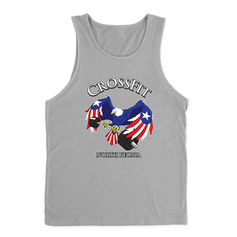 Mens 2X-Large HEATHER_GRAY Tank Top