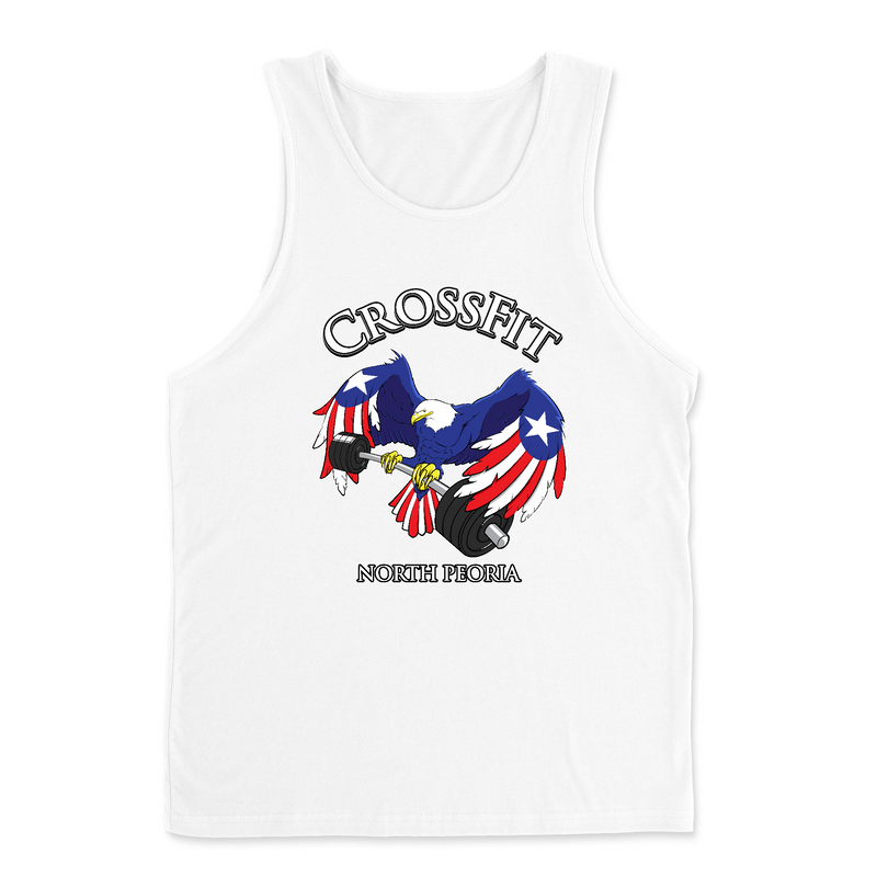 Mens 2X-Large WHITE Tank Top