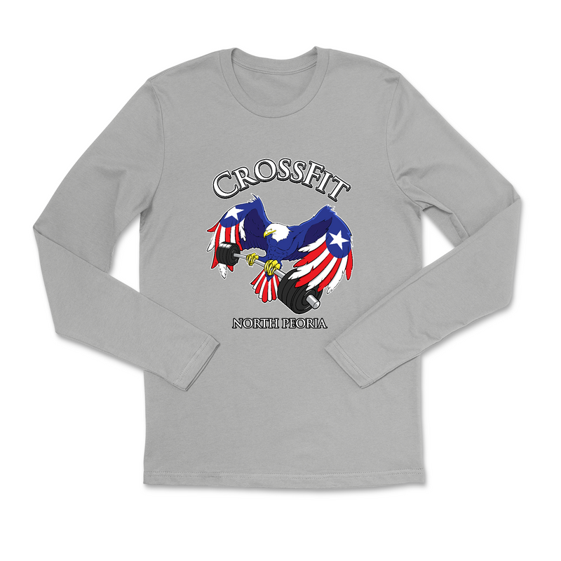 Mens 2X-Large HEATHER_GRAY Long Sleeve