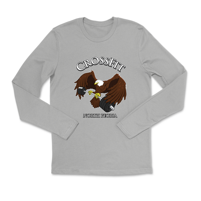 Mens 2X-Large HEATHER_GRAY Long Sleeve