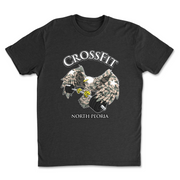 Mens 2X-Large BLACK T-Shirt