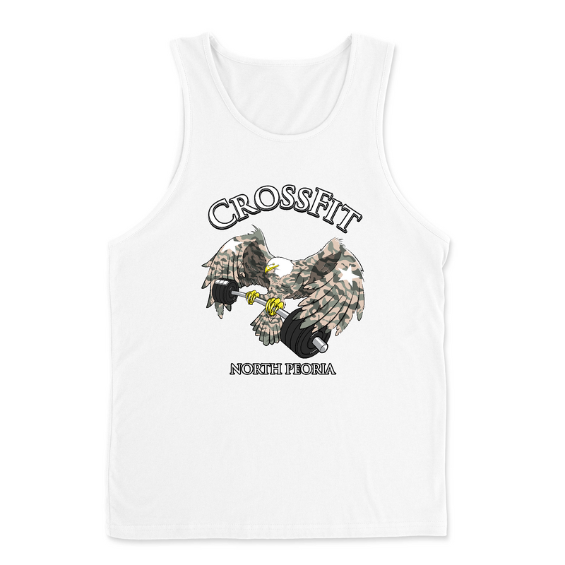 Mens 2X-Large WHITE Tank Top