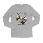 Mens 2X-Large HEATHER_GRAY Long Sleeve