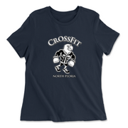 Womens 2X-Large NAVY Relaxed Jersey T-Shirt