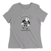 Womens 2X-Large SOLID_ATHLETIC_GREY Relaxed Jersey T-Shirt