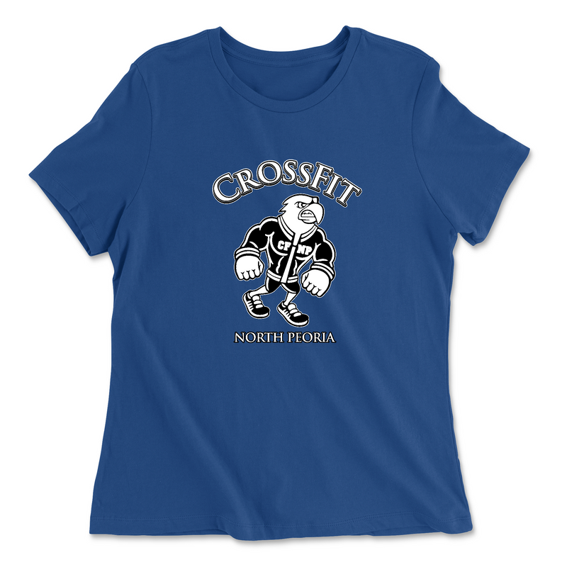 Womens 2X-Large TRUE_ROYAL Relaxed Jersey T-Shirt