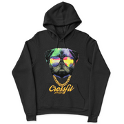 Mens 2X-Large BLACK Hoodie