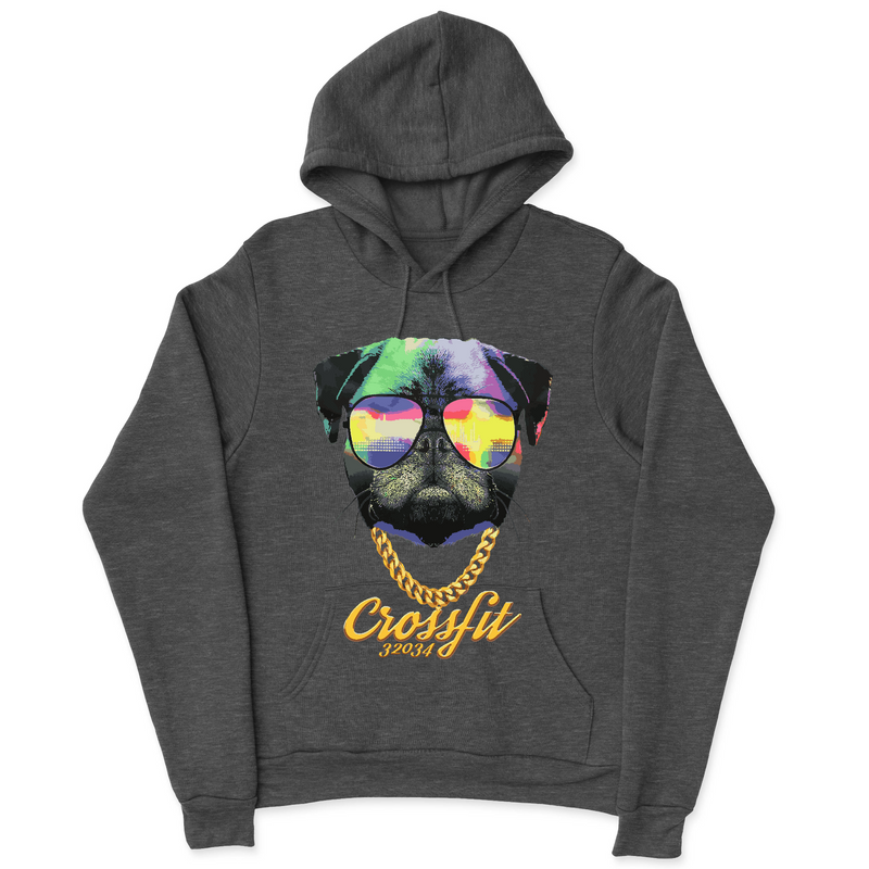 Mens 2X-Large CHARCOAL_HEATHER Hoodie