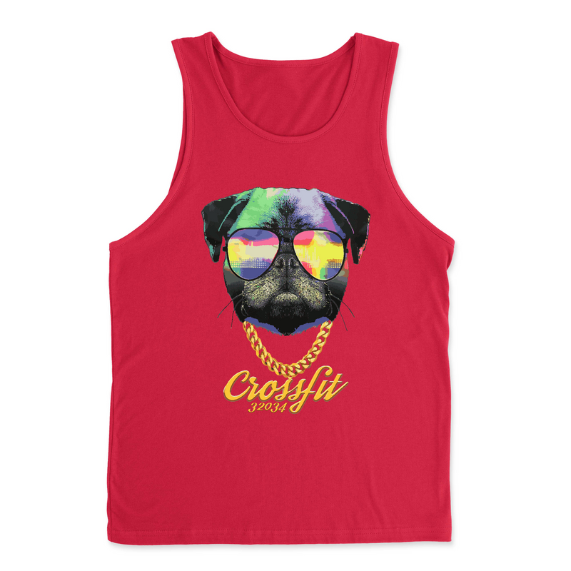 Mens 2X-Large RED Tank Top