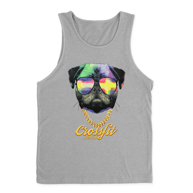 Mens 2X-Large HEATHER_GRAY Tank Top