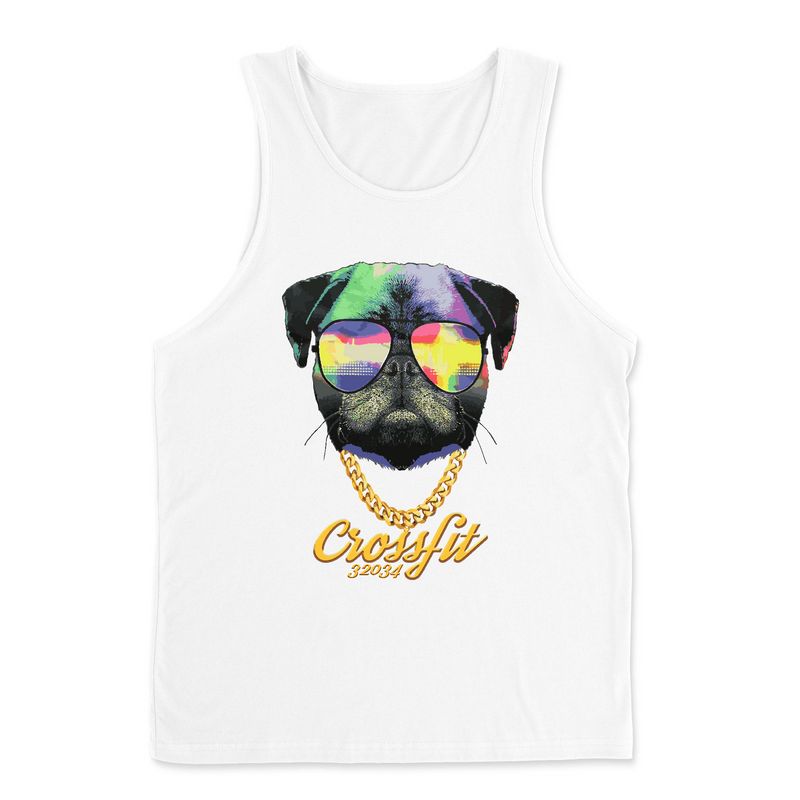Mens 2X-Large WHITE Tank Top