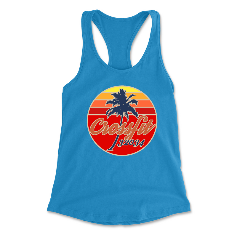 Womens 2X-Large TURQUOSE Tank Top