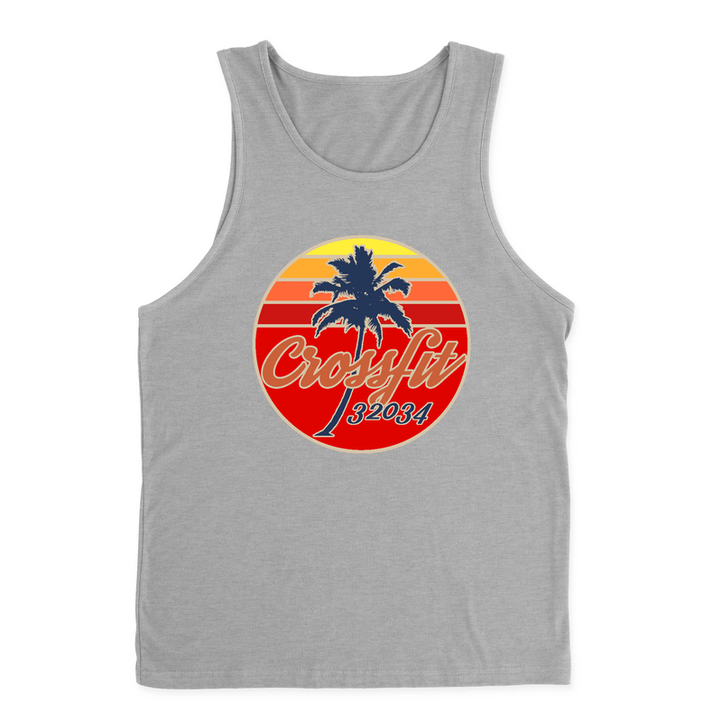 Mens 2X-Large HEATHER_GRAY Tank Top