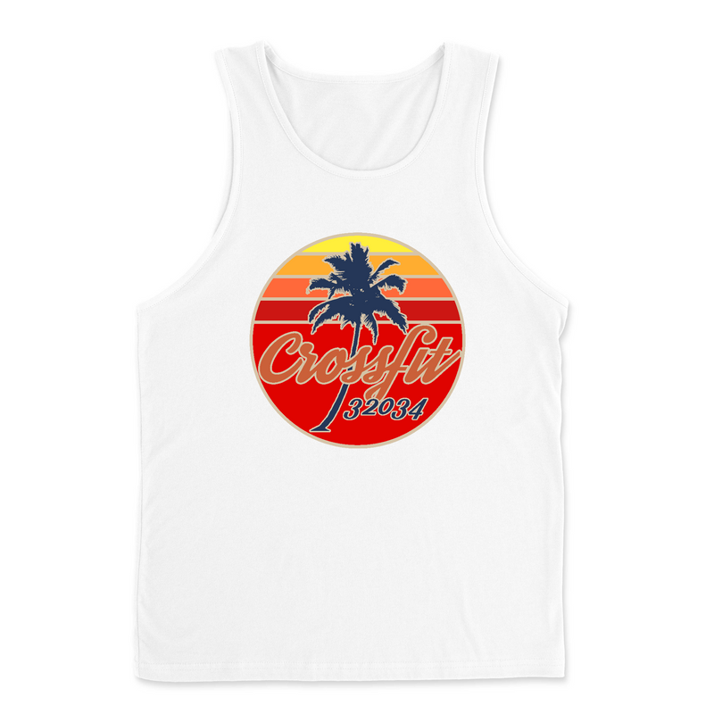 Mens 2X-Large WHITE Tank Top