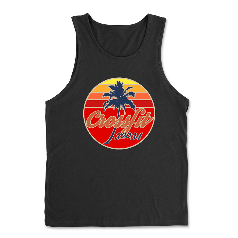 Mens 2X-Large BLACK Tank Top