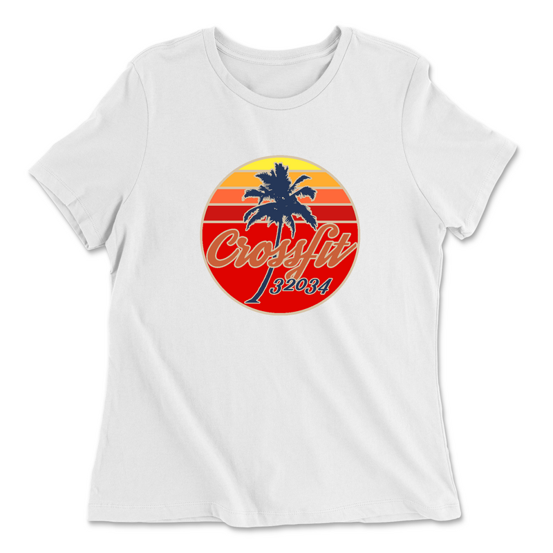 Womens 2X-Large WHITE Relaxed Jersey T-Shirt