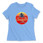 Womens 2X-Large CAROLINA_BLUE Relaxed Jersey T-Shirt