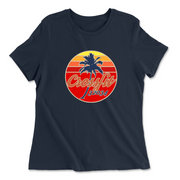 Womens 2X-Large NAVY Relaxed Jersey T-Shirt