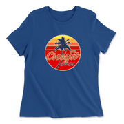 Womens 2X-Large TRUE_ROYAL Relaxed Jersey T-Shirt