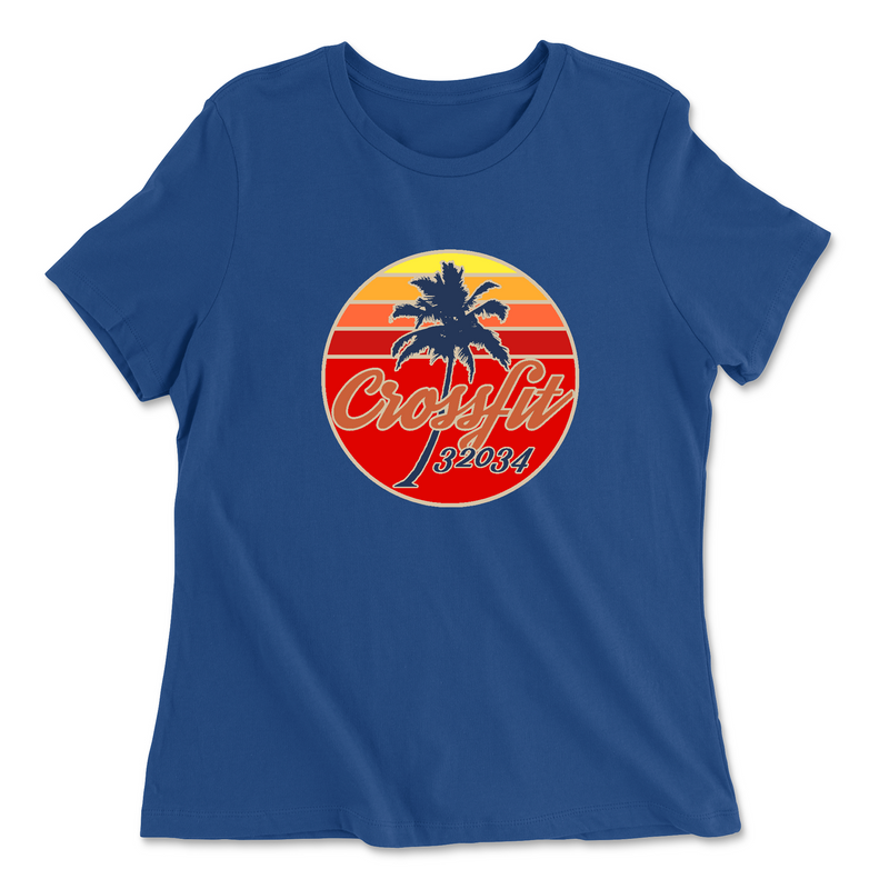 Womens 2X-Large TRUE_ROYAL Relaxed Jersey T-Shirt