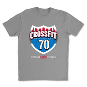 Mens 2X-Large DARK_HEATHER_GRAY T-Shirt