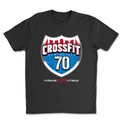 Mens 2X-Large BLACK T-Shirt