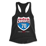 Womens 2X-Large BLACK Tank Top