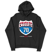 Mens 2X-Large BLACK Hoodie