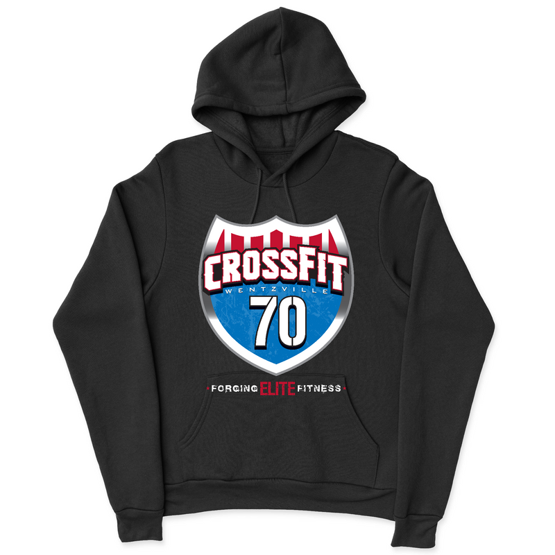 Mens 2X-Large BLACK Hoodie