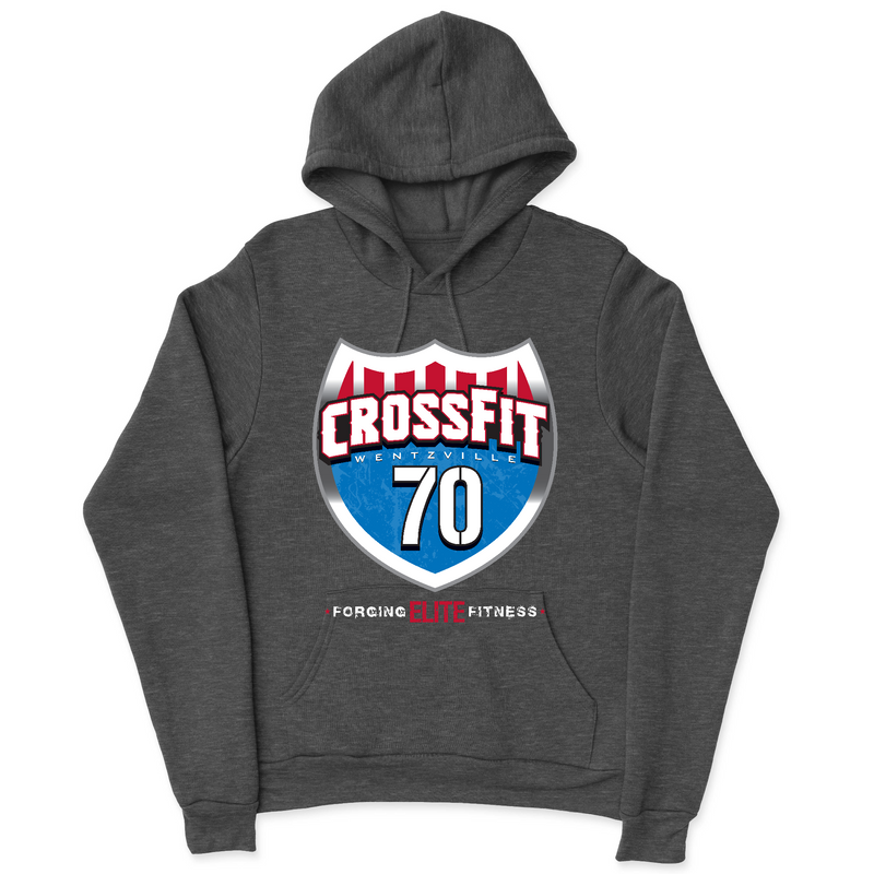 Mens 2X-Large CHARCOAL_HEATHER Hoodie