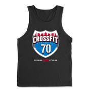 Mens 2X-Large BLACK Tank Top