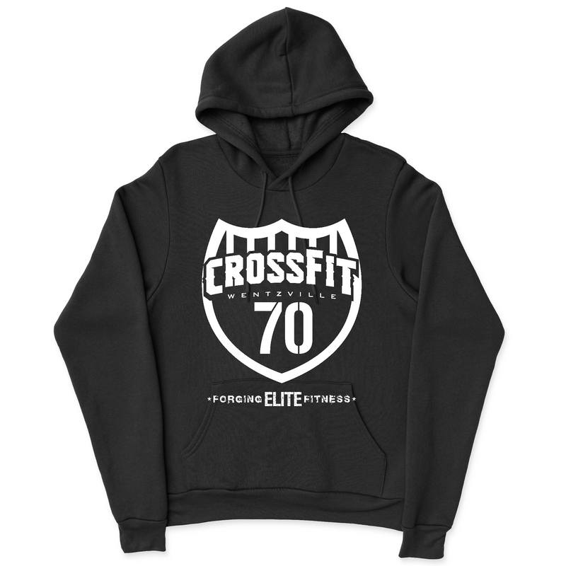 Mens 2X-Large BLACK Hoodie