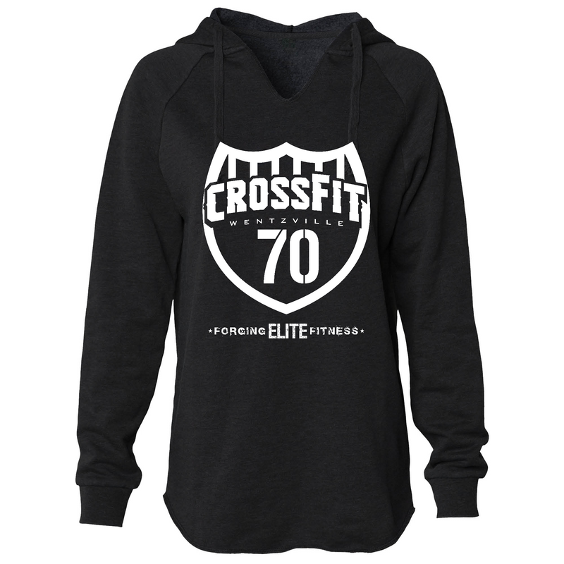 Womens 2X-Large BLACK Hoodie