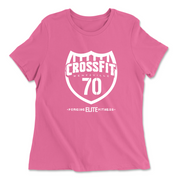 Womens 2X-Large CHARITY_PINK Relaxed Jersey T-Shirt