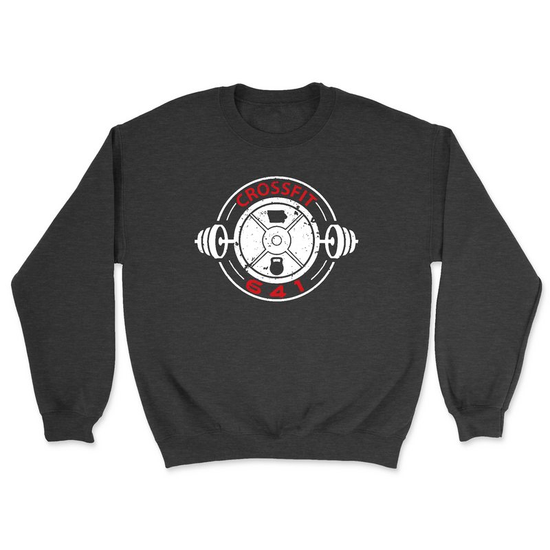 CrossFit 641 Standard (White) Mens - Midweight Sweatshirt