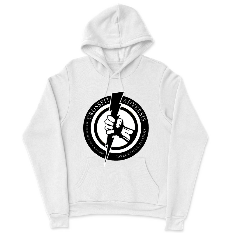 Mens 2X-Large WHITE Hoodie