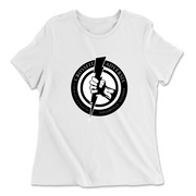 Womens 2X-Large WHITE Relaxed Jersey T-Shirt