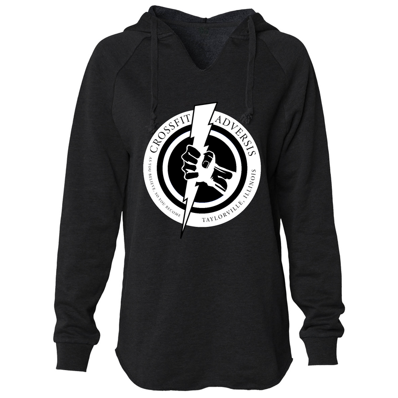 Womens 2X-Large BLACK Hoodie