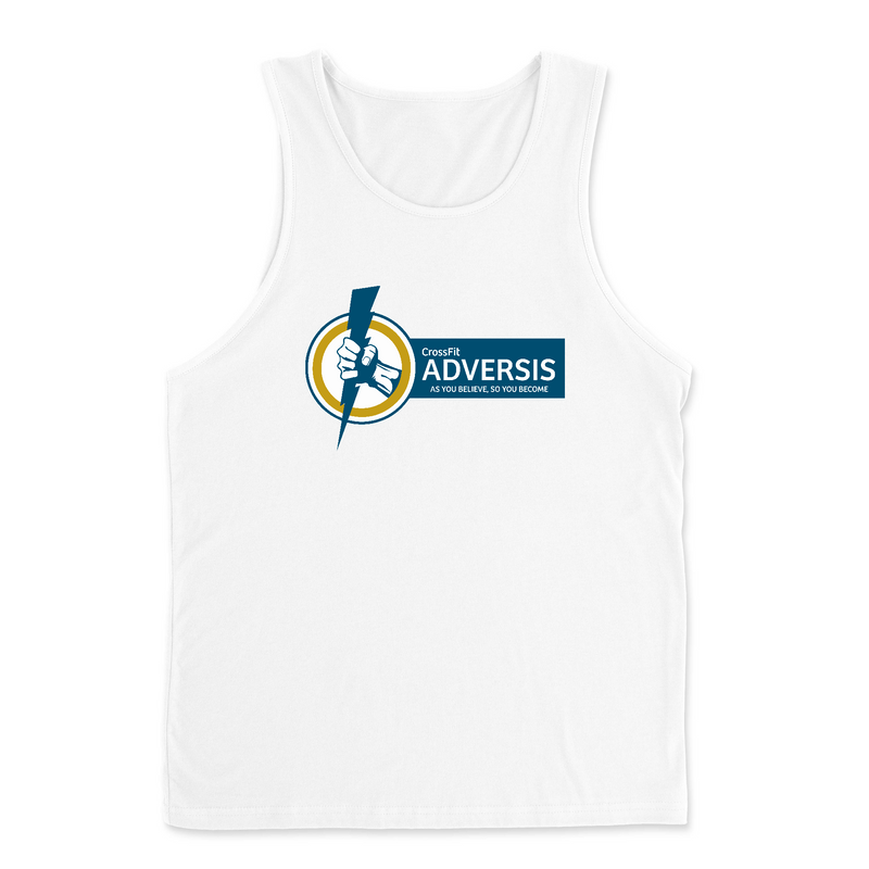 Mens 2X-Large WHITE Tank Top