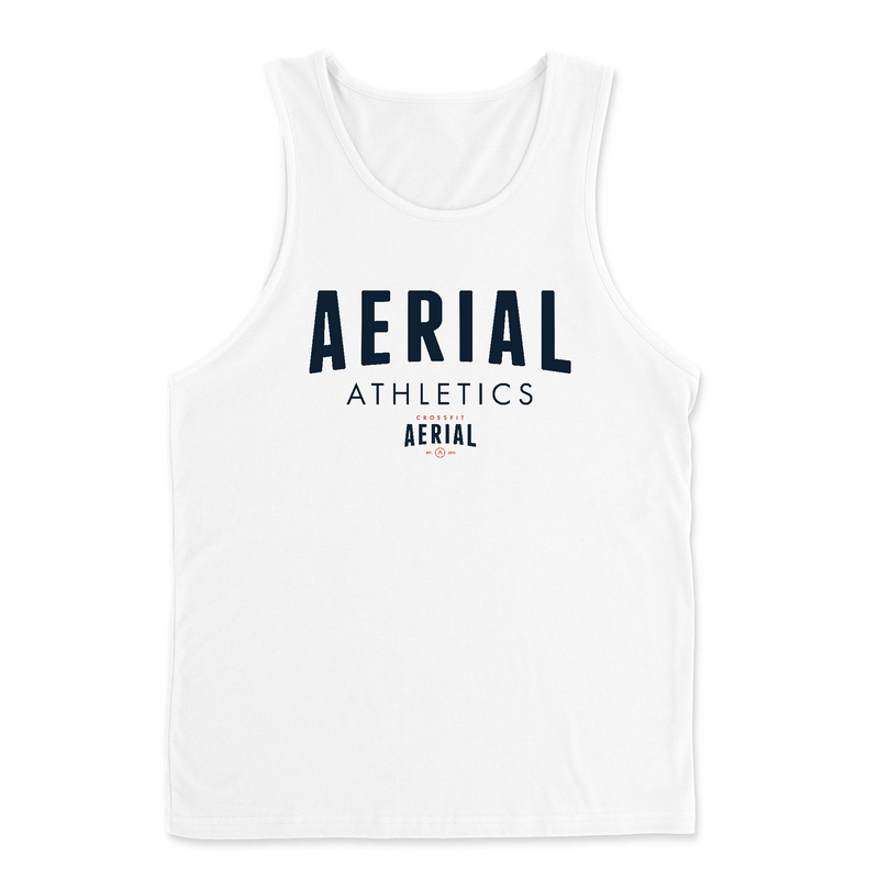 Mens 2X-Large WHITE Tank Top