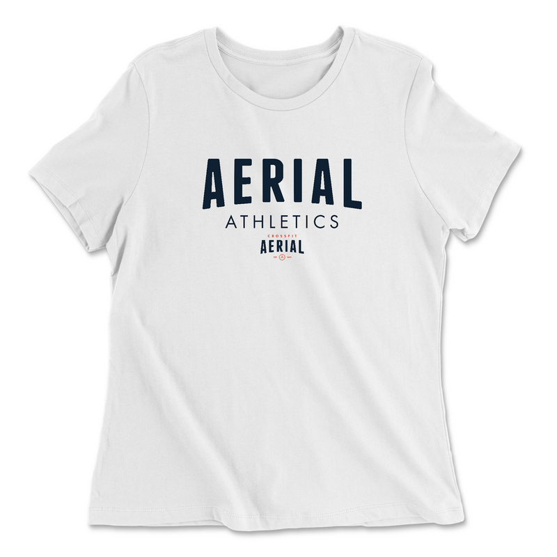 Womens 2X-Large WHITE Relaxed Jersey T-Shirt