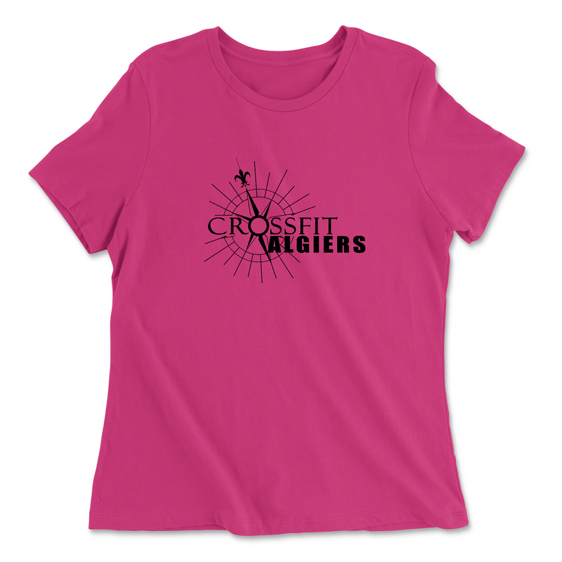 CrossFit Algiers Standard Womens - Relaxed Jersey T-Shirt